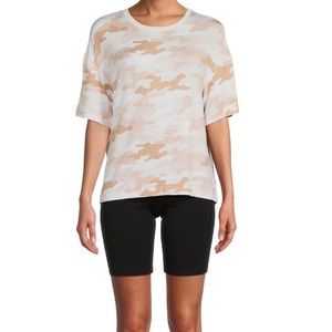 Shirt & Bike Shorts Lounge Set